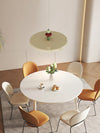 Cream style swing arm dining chandelier