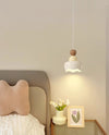 French cream style bedside small chandelier