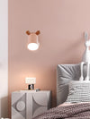 Creative cartoon shape bedside wall lamp