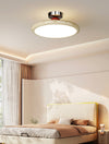 Simple cream style round LED ceiling lamp