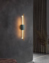 Marble bedroom bedside wall lamp