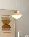 Original wood cream style dining chandelier