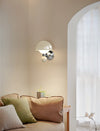 Cream style mushroom bedroom bedside wall lamp