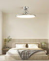 Cream style bedroom flying saucer ceiling lamp