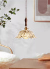 French flower glass chandelier