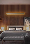 Minimalist long strip LED wall light