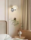 Cream style creative eggshell bedroom bedside wall lamp