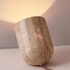 Wabi-sabi style bedroom bedside table lamp