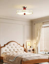 Cream style creative wave ceiling lamp