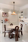 Vintage liftable restaurant chandelier