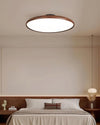 Adjustable walnut color ceiling lamp