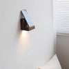 Solid wood bedroom bedside decorative wall lamp