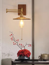 Vintage Brass Bedside Wall Lamp