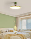 Cream style bedroom flying saucer ceiling lamp