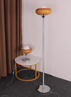 Vintage bauhaus egg tart floor lamp