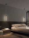 All copper bedroom bedside chandelie