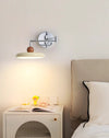 Foldable flying saucer wall lamp