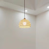 Original wood cream style rattan chandelier