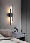 Marble bedroom bedside wall lamp