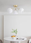 Nordic creative flower ceiling lamp