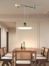 Cream style flying saucer dining room chandelier