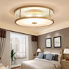 Copper bedroom ceiling lamp