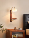 Vintage wabi-sabi cream style bedroom living room storage atmosphere wall lamp