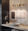 All copper led bathroom wall light