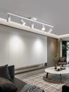 Modern simple long strip living room ceiling lamp