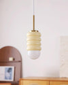 Cream style background wall small chandelier