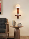 Vintage wabi-sabi cream style bedroom living room storage atmosphere wall lamp