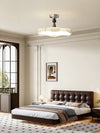 Cream style creative wave ceiling lamp