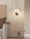 Cream style creative eggshell bedroom bedside wall lamp