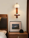 Vintage wabi-sabi cream style bedroom living room storage atmosphere wall lamp