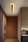 Minimalist long strip LED wall light