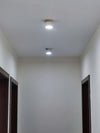 Nordic solid wood led aisle ceiling light