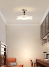 Cream style creative wave ceiling lamp