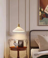 American retro bedroom bedside restaurant bar creative all-copper small chandelier