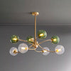 Nordic creative magic beans glass chandelier