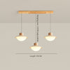 Original wood cream style dining chandelier