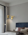 All copper swing arm wall lamp