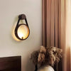 Retro creative glass wall lamp