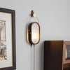 Retro hanging type wall lamp