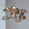 Creative glass cloud chandelier