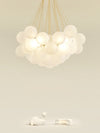 Cream Bubble Ball Chandelier