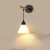 Japanese style retro bedroom wall lamp