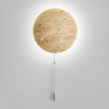 Yellow Travertine Bedroom Wall Lamp