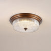 American retro bedroom ceiling lamp