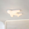 Children's room airplane ceiling lamp