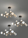 Light luxury spherical magic bean chandelier